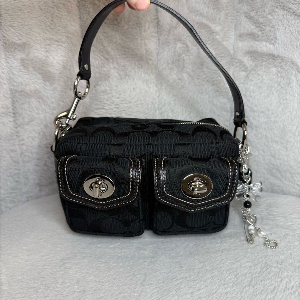 SOLD - Coach Mini Legacy Turn Lock Bag